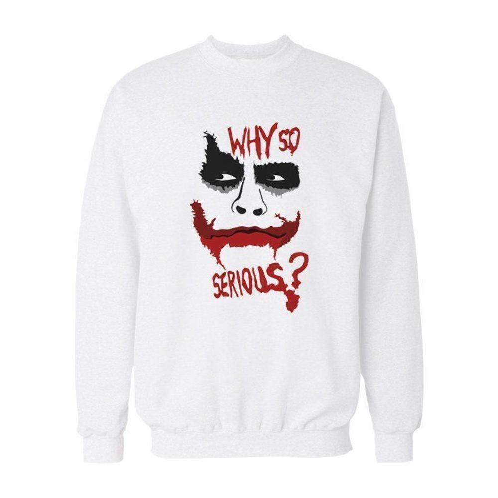 Joker Why So Serious Halloween Graphic Sweatshirt